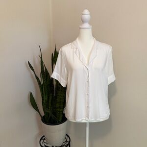 Terranova‎ | White Button Down Tee